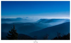 Vue depuis le Temple du Donon (Bas-Rhin)