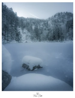 Lac gelé de Schiessrothried (Haut-Rhin)